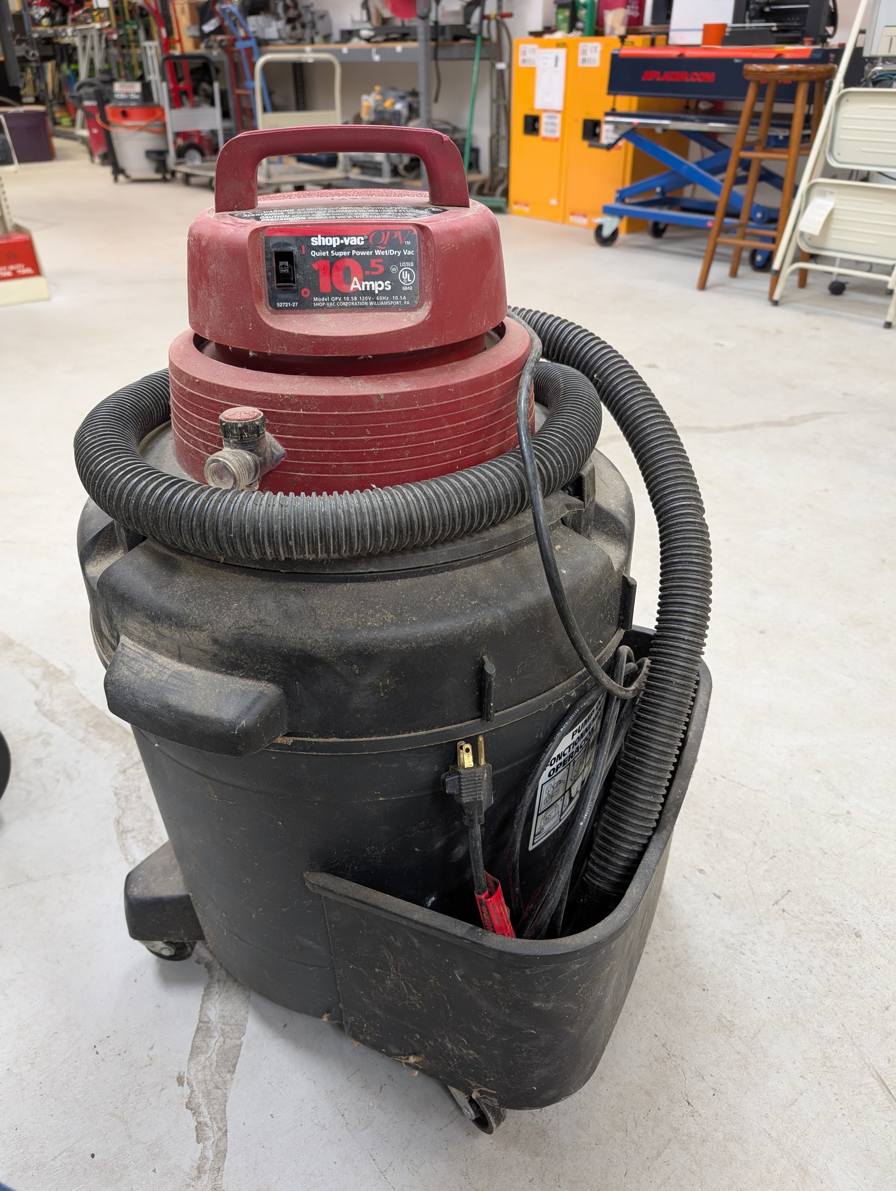 QPV shop vac, 18 gallon