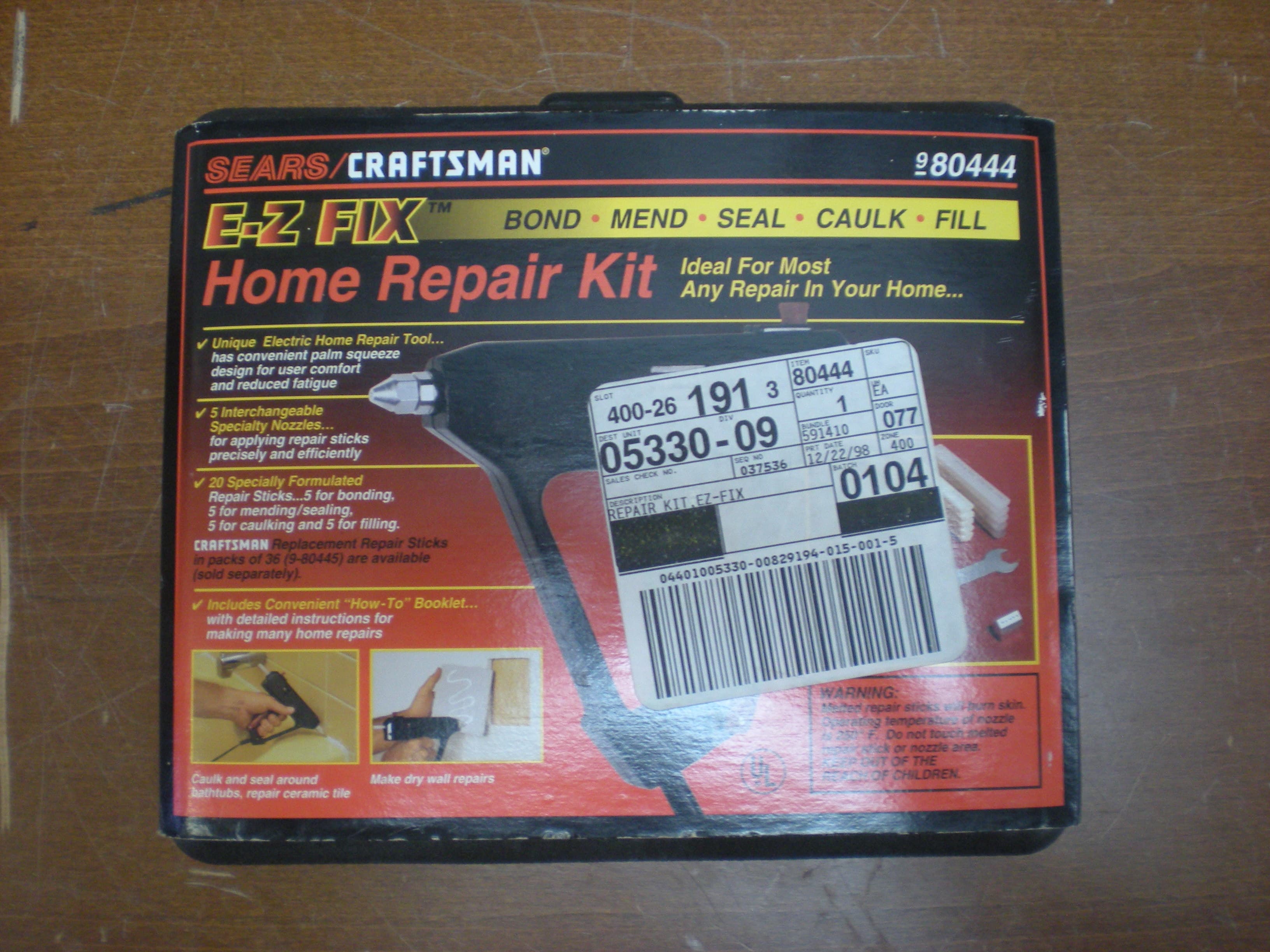 Glue gun kit