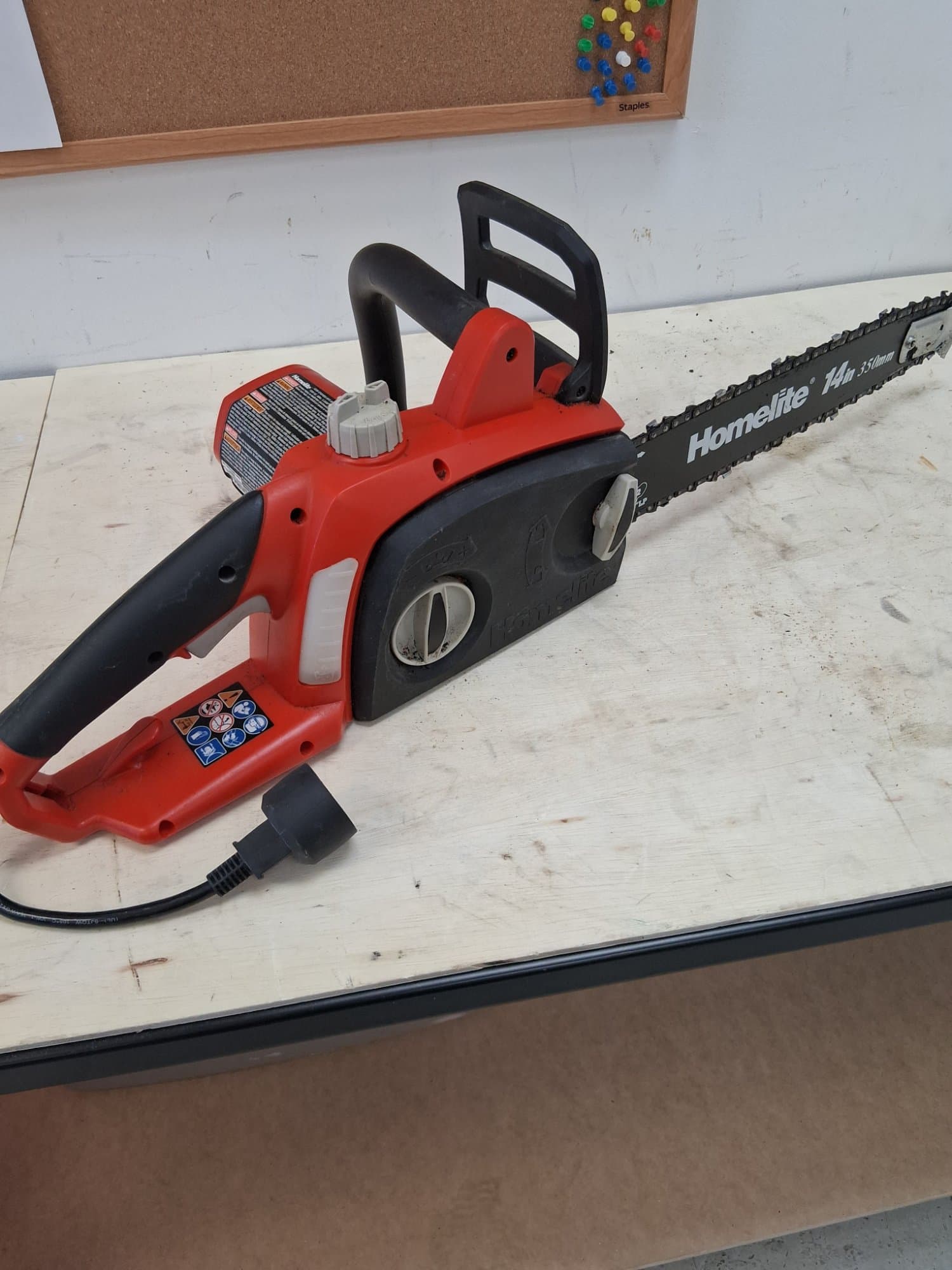 Homelite14" electric chain saw