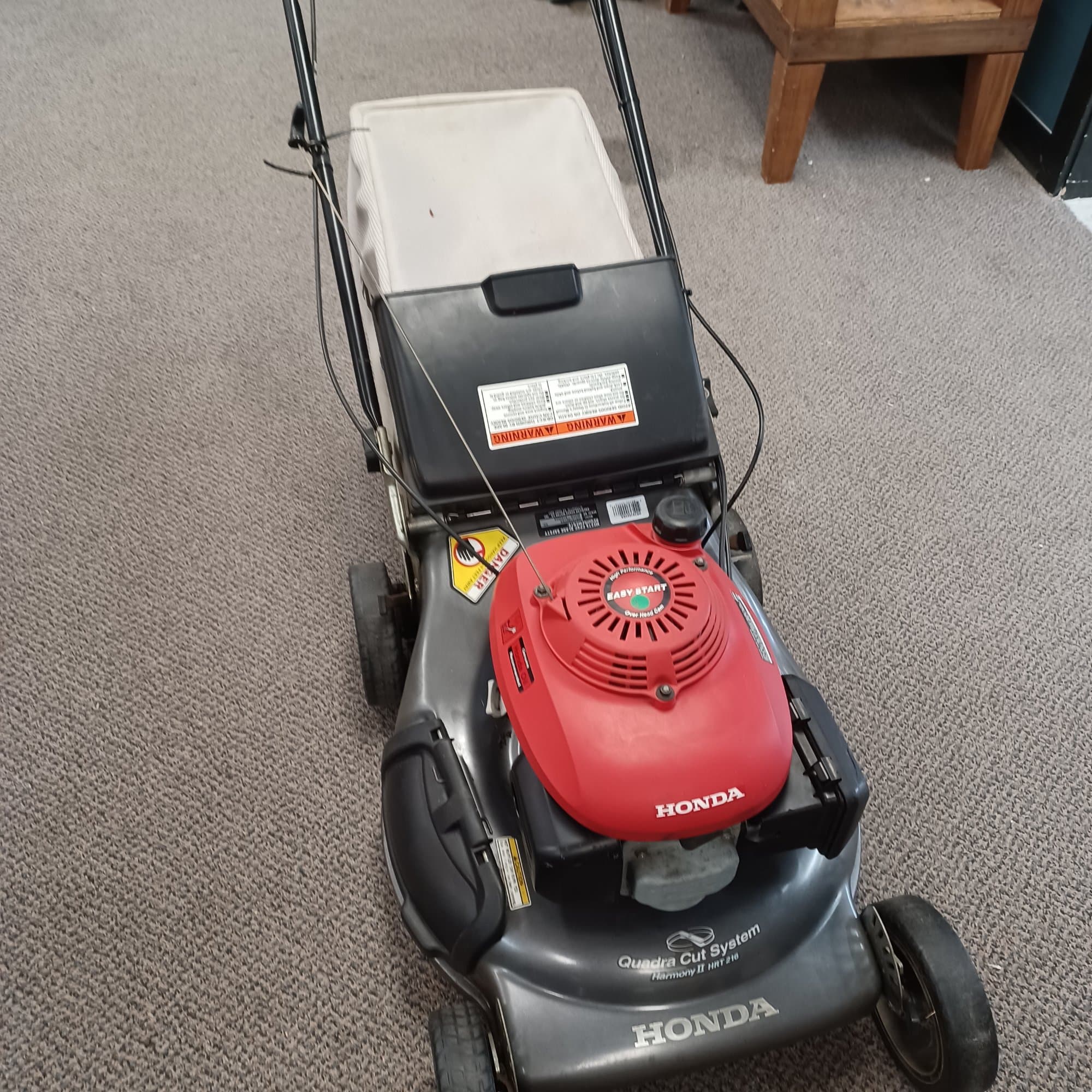 Honda EZ Start mower