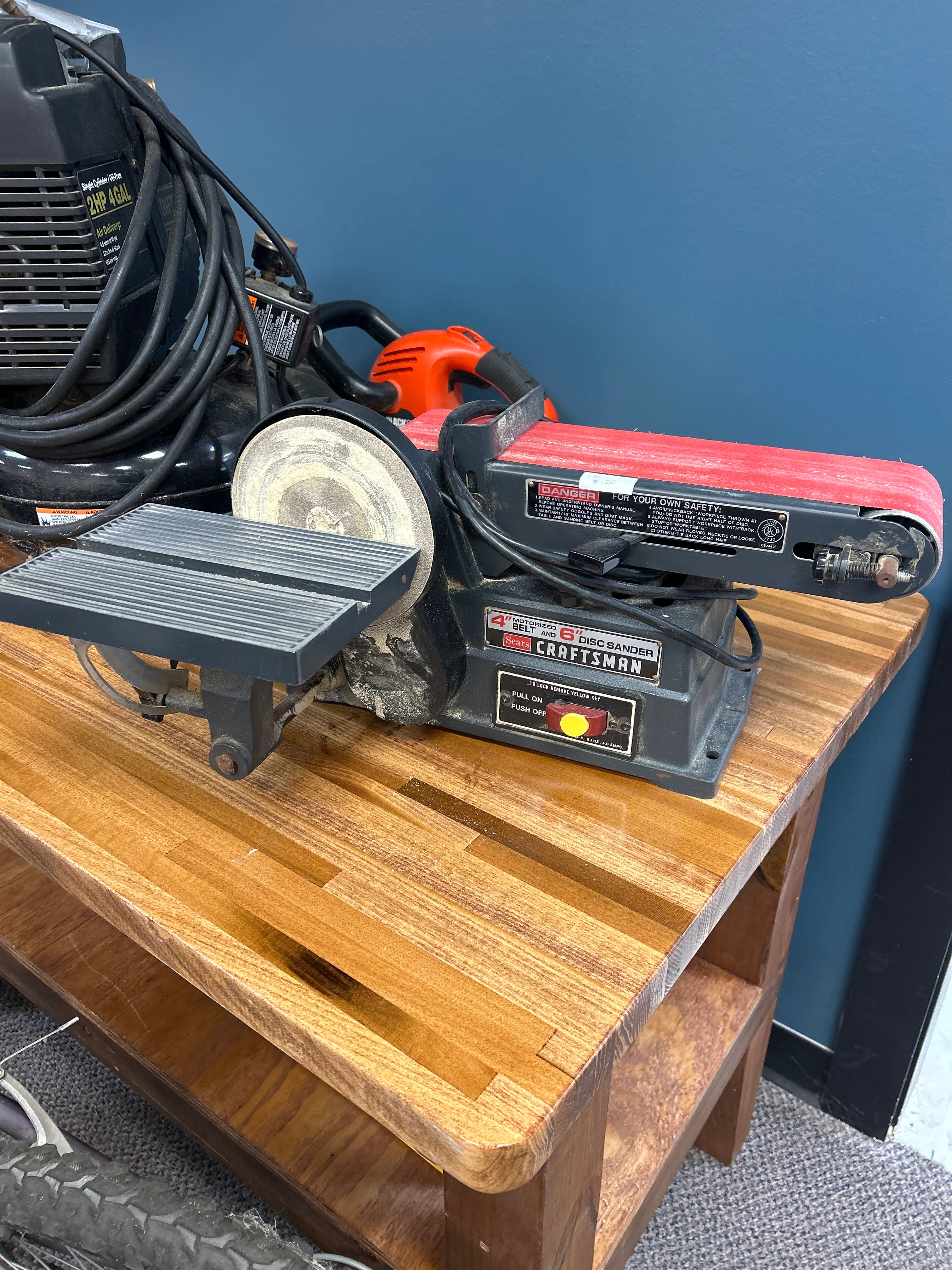 Belt and Disc Sander