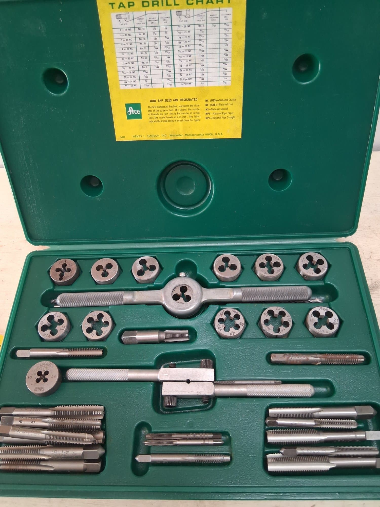 Ace Tap & Die Set