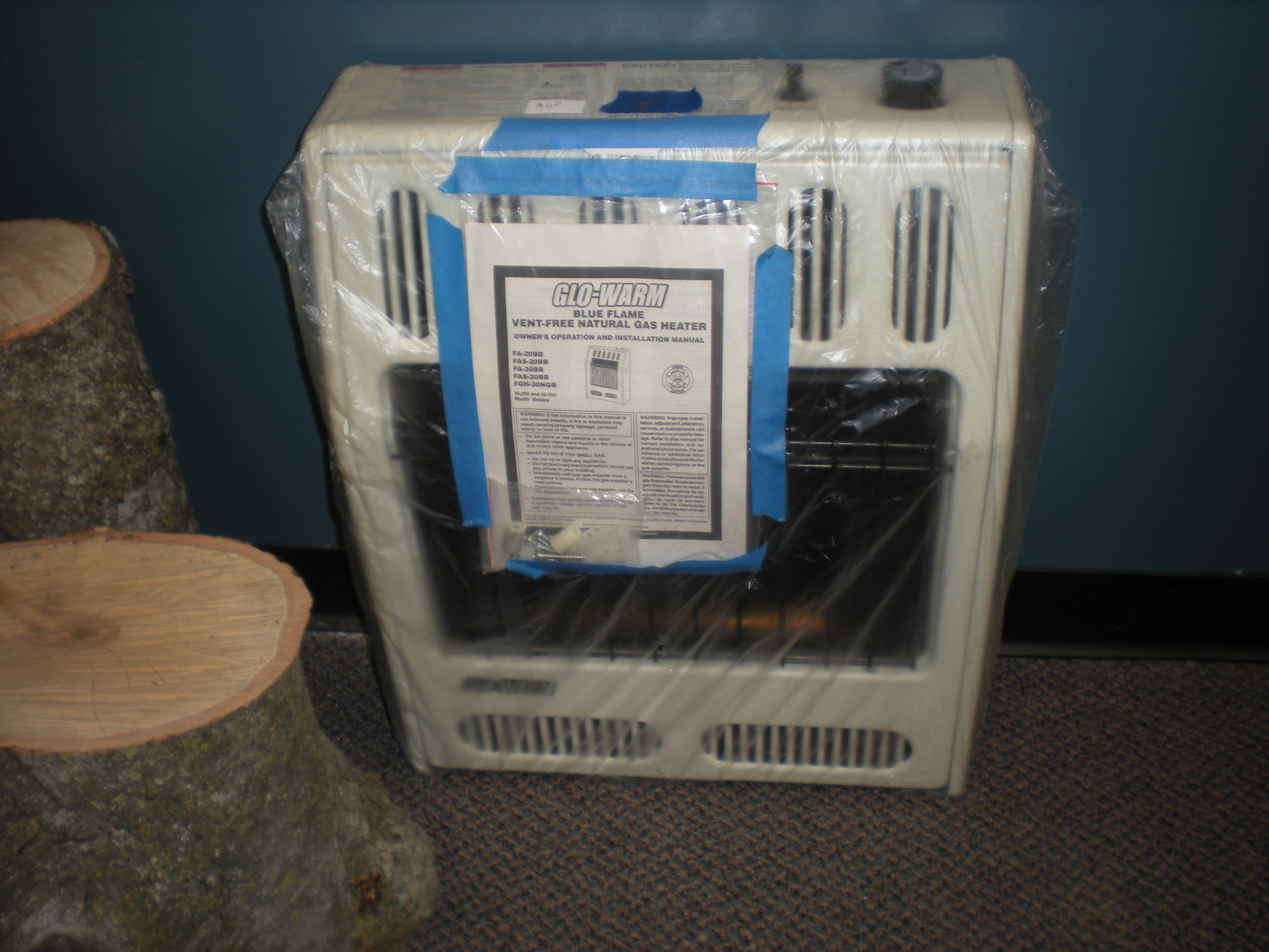 Natural gas heater