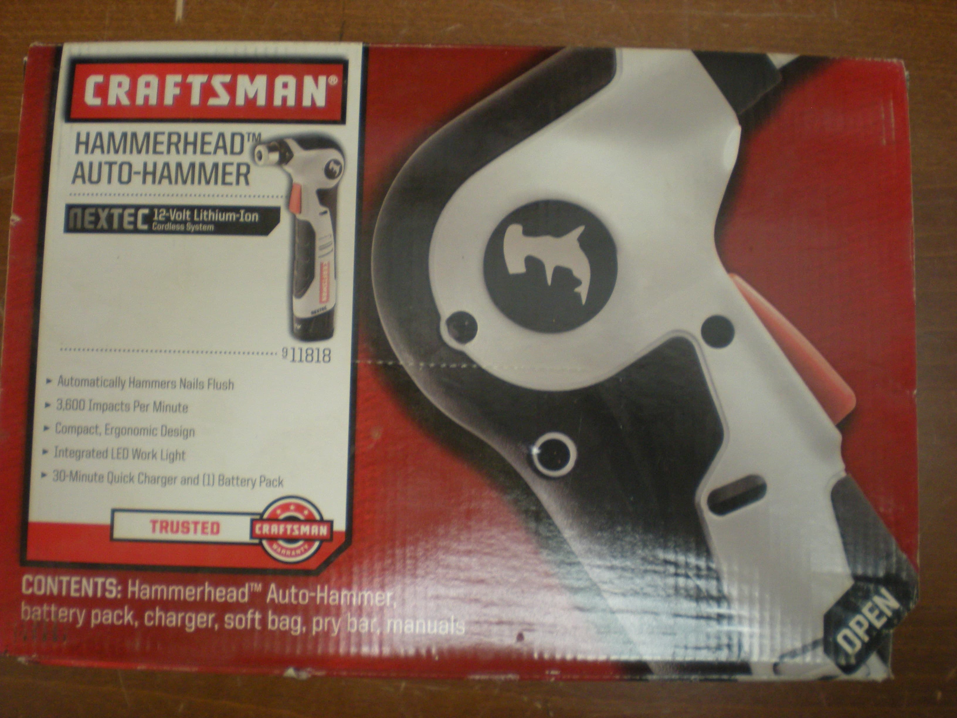 12v Cordless Hammerhead Auto-Hammer