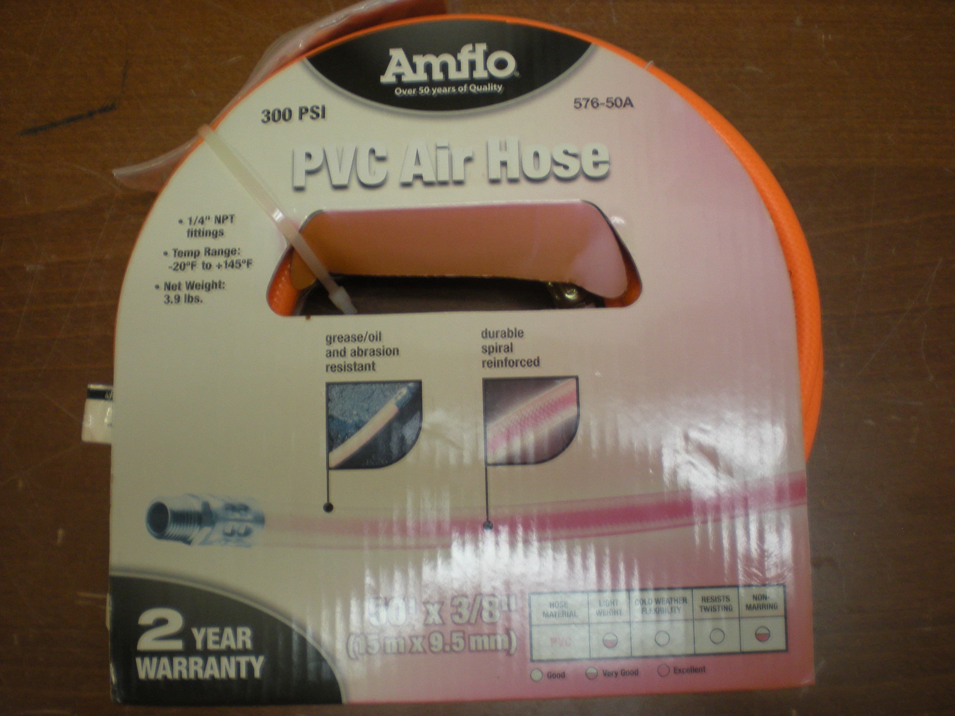 Air Hose, 50', orange